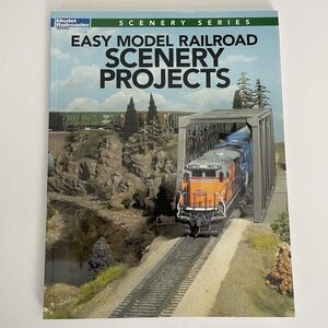 Kalmbach Model Railroader Books- Easy Model Railroad Scenery Projects